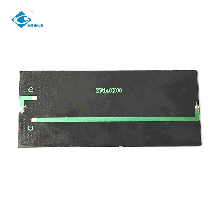 ZW-14060-P PET Solar Photovoltaic Panel 5.5V Mini Laminated Solar Panel 1.3W Portable Solar Panel Charger