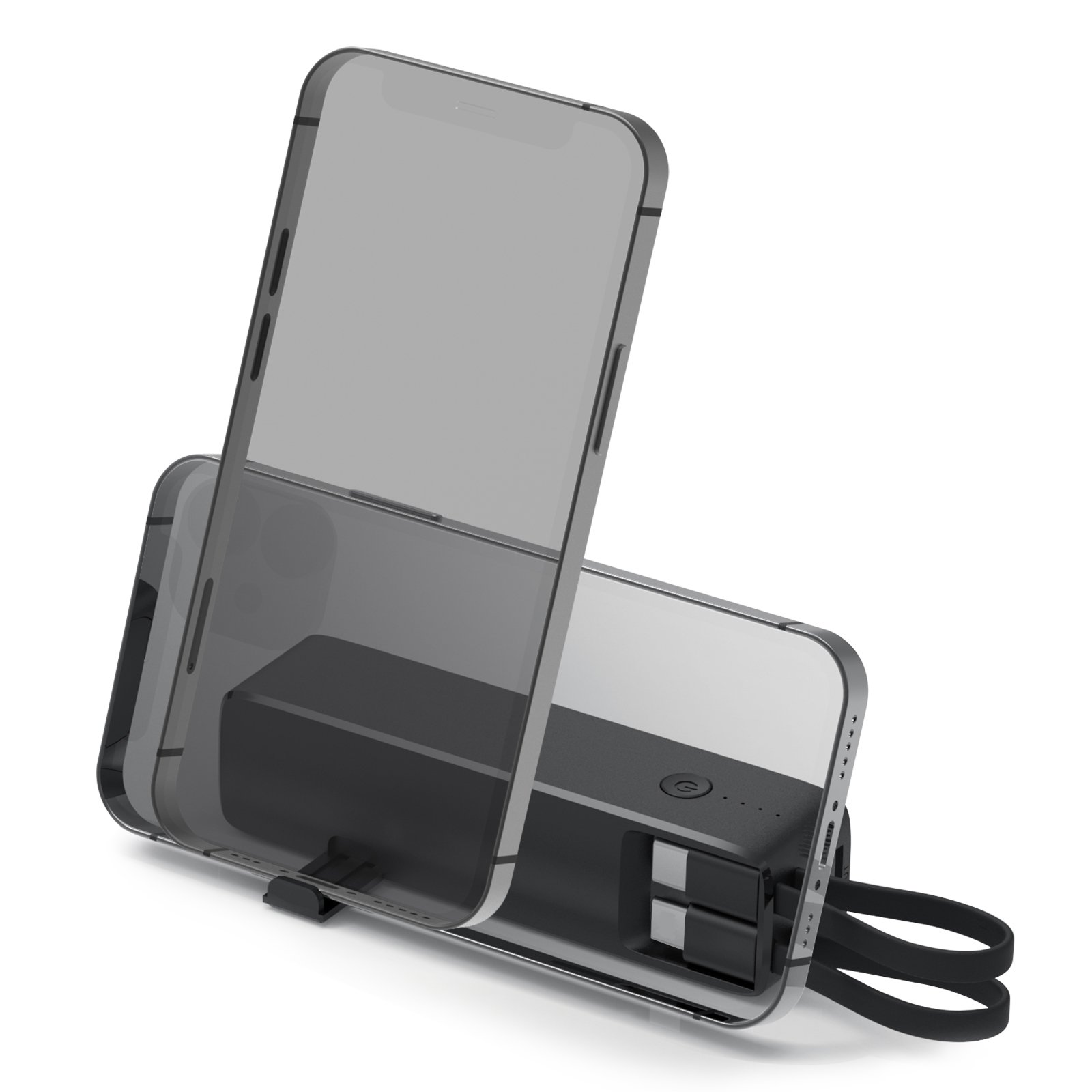 2025 New Arrived Power Bank with Plug Quick Charge Portable Charger 5000mAh Mini Power Bank Pocket Power Bank for Gift Sets