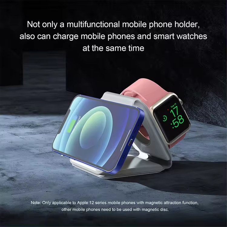 hot selling 3 In 1 Foldable Wireless Charger Magnetic Fast Wireless Charging Pad Compatible