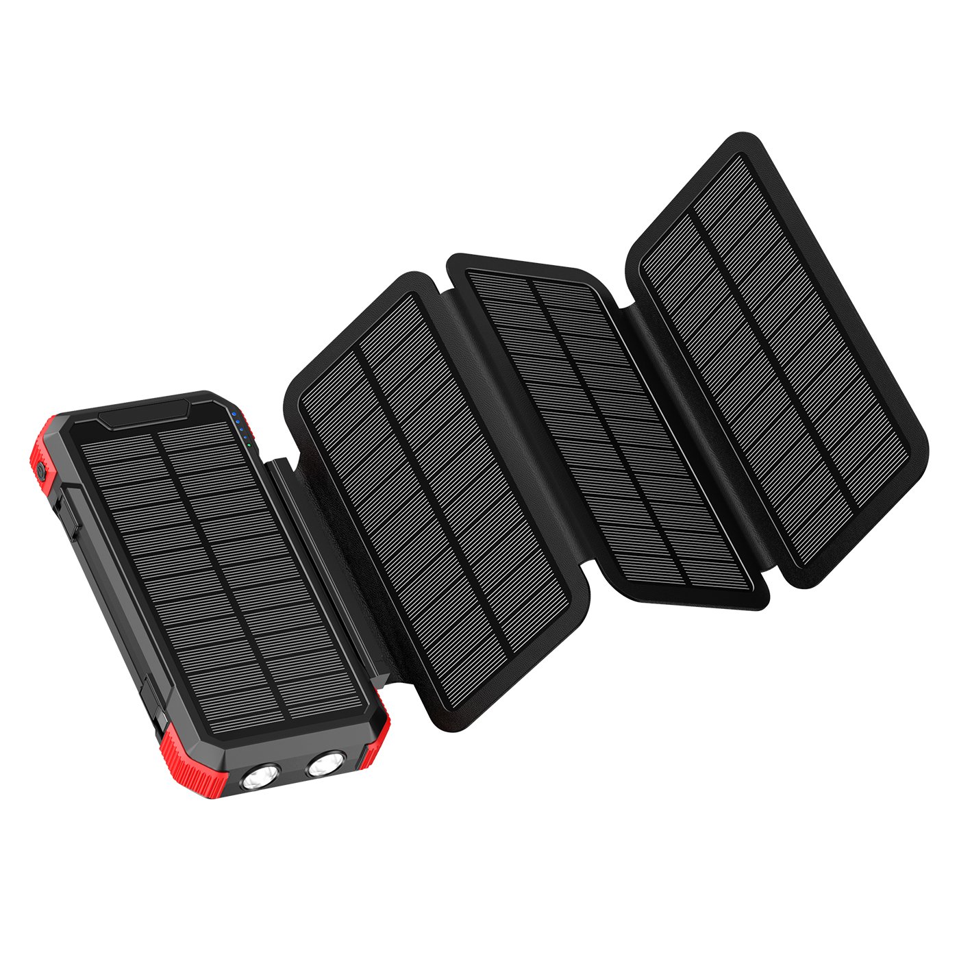 20000mAh solar energy power bank waterproof solar power bank usb charger 20000mah battery for cell phone smart tablet