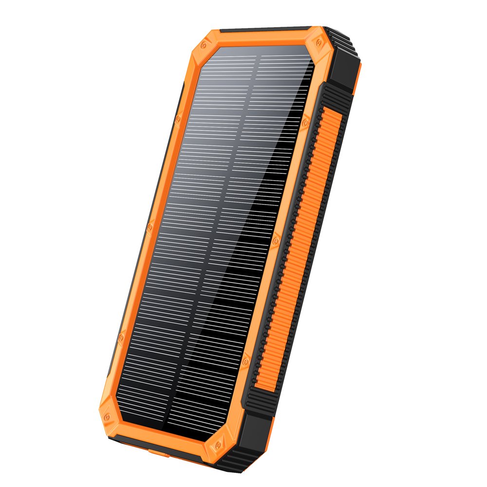 Trending Products 2024 New Arrivals OEM Logo Light Outdoor Waterproof Portable Emergency Charger 20000mAh Solar Power Banks
