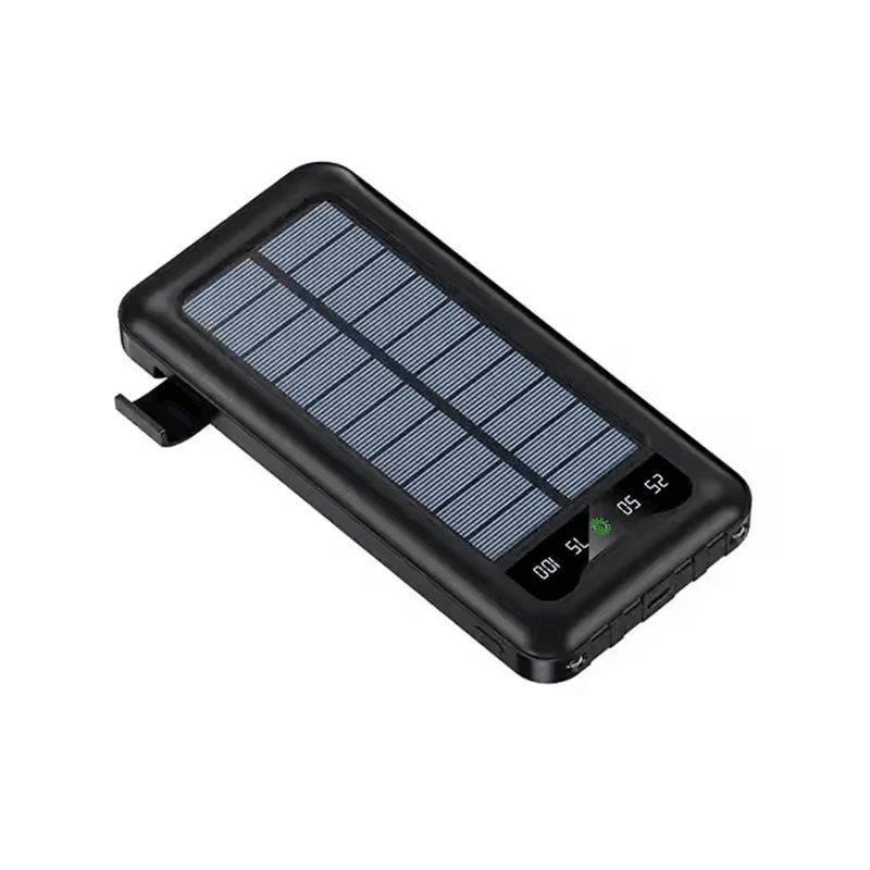 Waterproof 20000mAh Solar Powerbank 10000mAh Flash Light Solar Power Banks Charger With Stand
