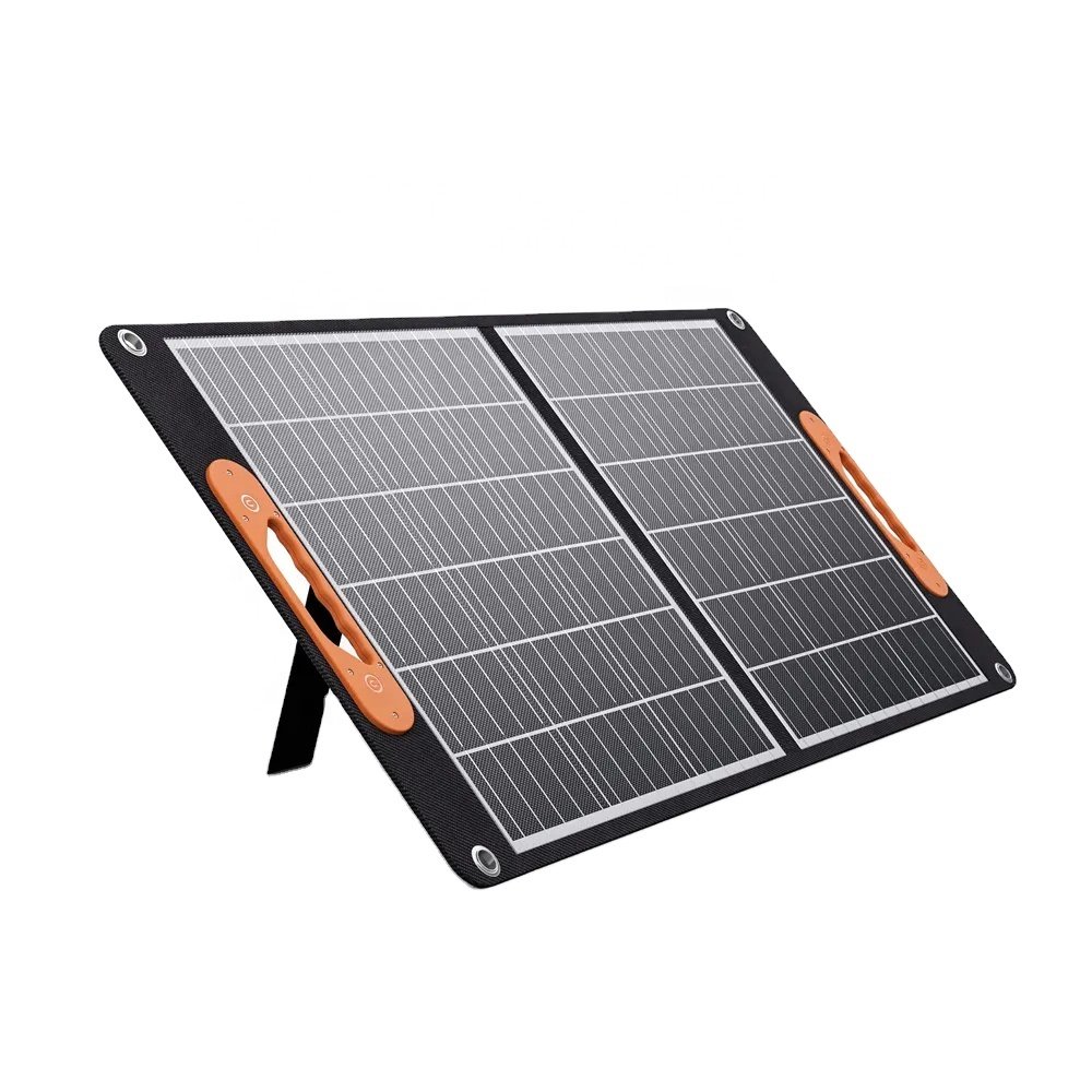 Chasun Folding outdoor portable panel 100W 200W bag laptop charger Folding solar panel portable power station