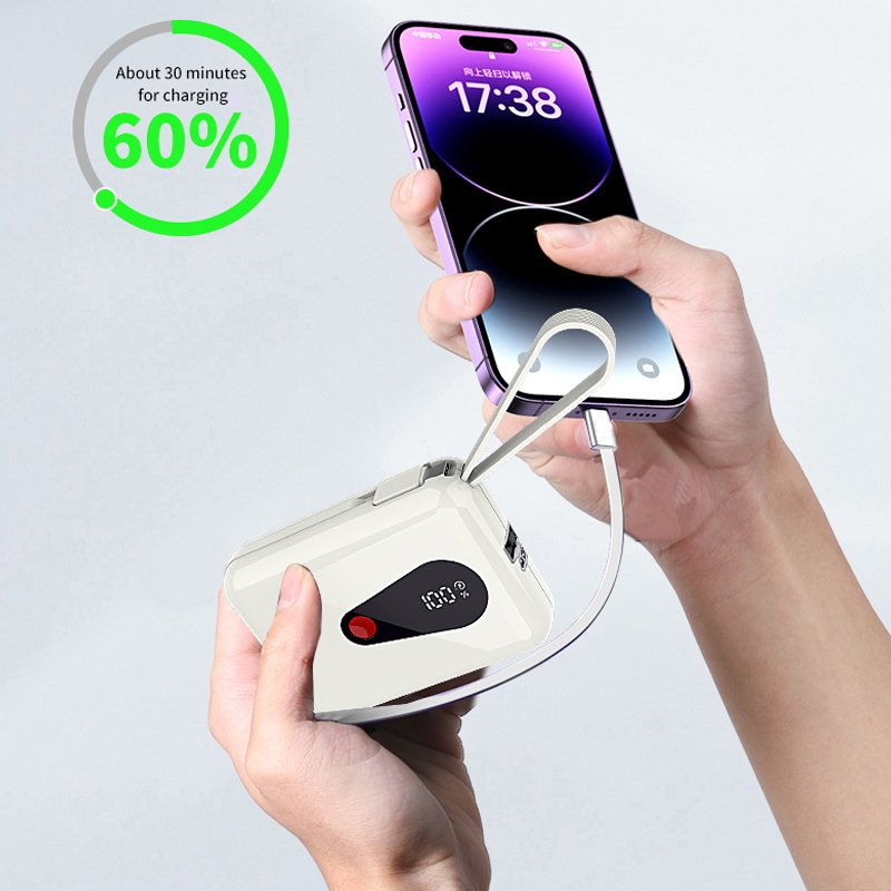 charger Portable Mini solar Power Bank Mini Power Bank Fast Charge For Iphone 20000mah Fast Power Bank Mini Portable Heat