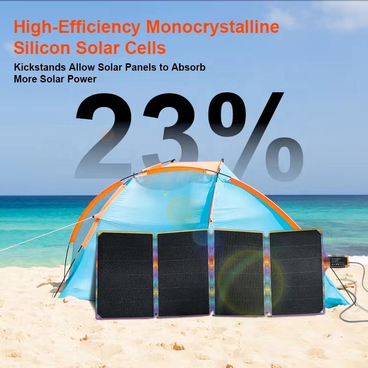 Glory Solar Plate solar charger 36 watt folding portable solar panel solar phone charger for camping power bank plug and play