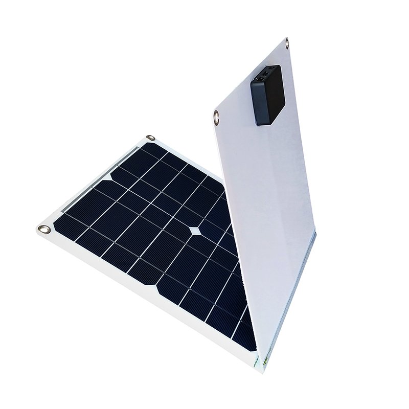 Outdoor Waterproof 100W Solar Panel Bags Fold Solar Panel Type C USB Output Fast Charge Mobile Portable Charger