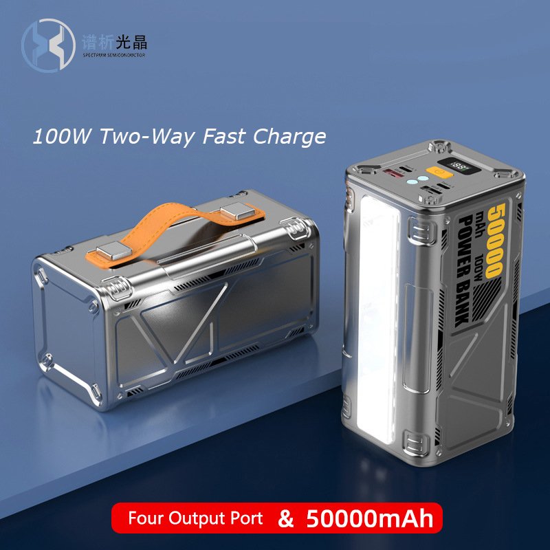 Outdoor Energy Container Custom Power Bank Portable LED USB Energy Storage Power Station 50000mah for Mobile Phone