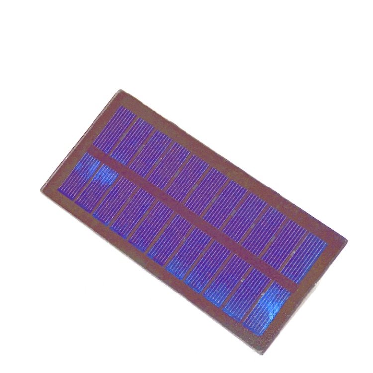 5.5V Glass Photovoltaic Solar Panel ZW-14065 Portable Solar Panel Laptop Charger 1.5W Transparent Glass Solar Panel