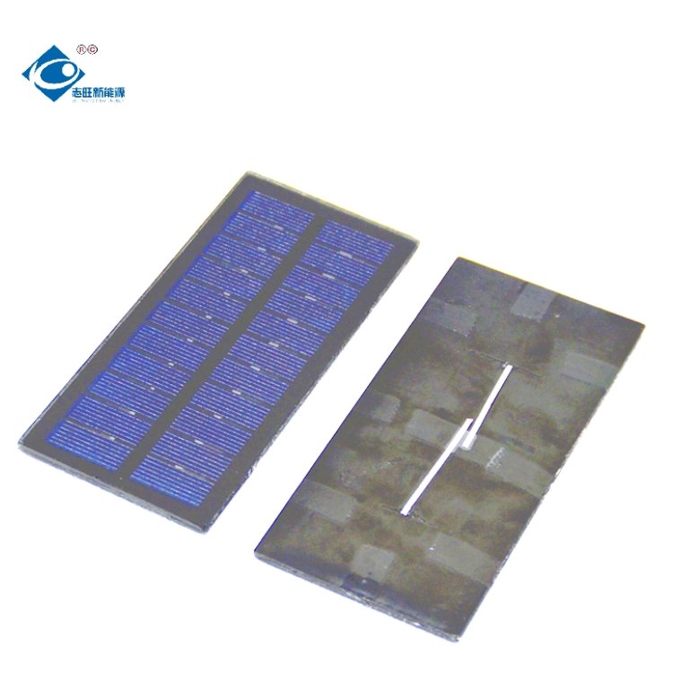 5.5V Glass Photovoltaic Solar Panel ZW-14065 Portable Solar Panel Laptop Charger 1.5W Transparent Glass Solar Panel