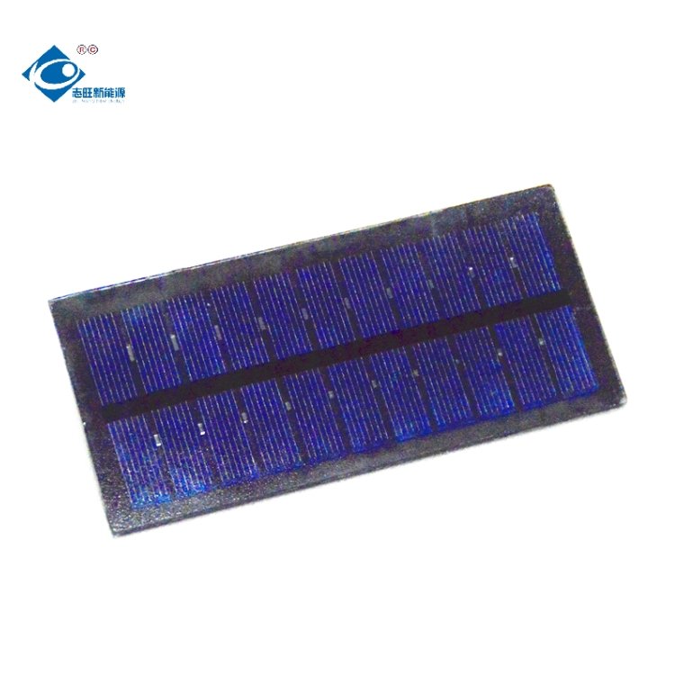 5.5V Glass Photovoltaic Solar Panel ZW-14065 Portable Solar Panel Laptop Charger 1.5W Transparent Glass Solar Panel