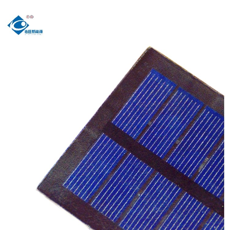 5.5V Glass Photovoltaic Solar Panel ZW-14065 Portable Solar Panel Laptop Charger 1.5W Transparent Glass Solar Panel