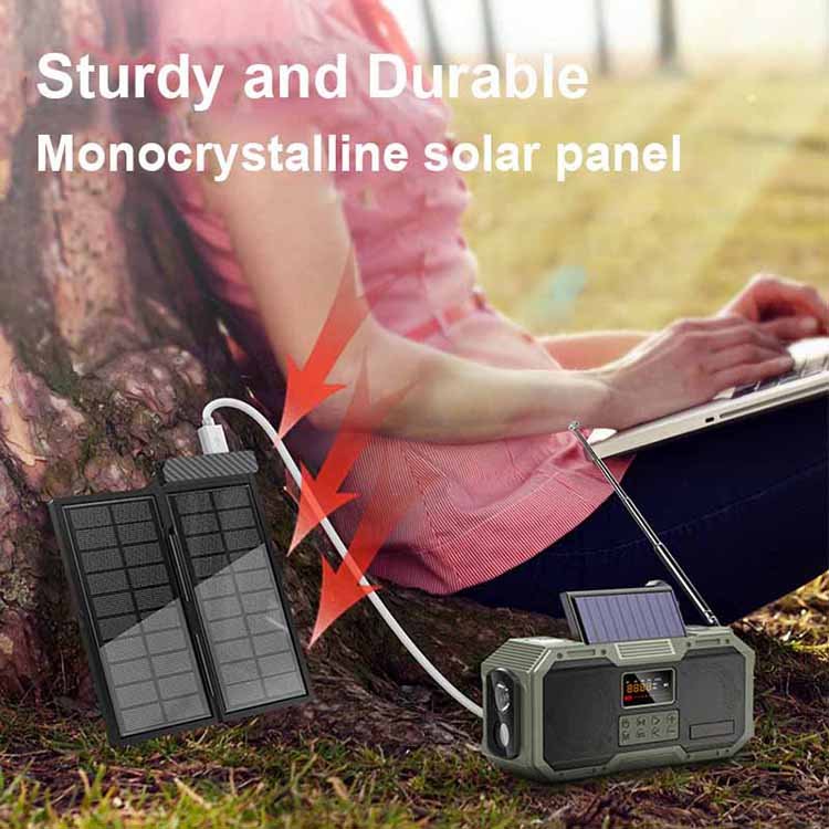 Outdoor Camping Hiking Small High Capacity Fast Charging Laptop Usb Folding Sun Solar Plate Charger Power Bank