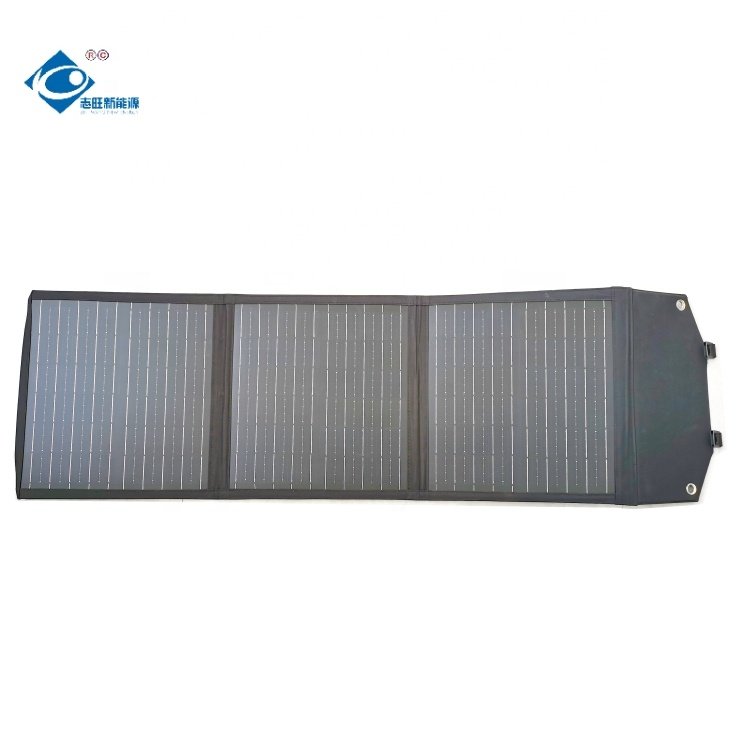 18V RV Camping Portable Solar Panel ZW-3-80W18V Roof Flexible Solar Panel Charger 80W Roof Flexible Solar Panel