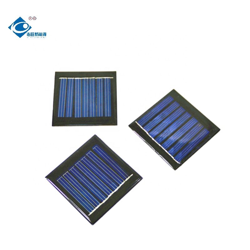 0.25W Customized Epoxy Resin Solar Panel ZW-5454-3.5V Lightweight Solar Panel Charger 3.5V Mini Epoxy Solar Panel