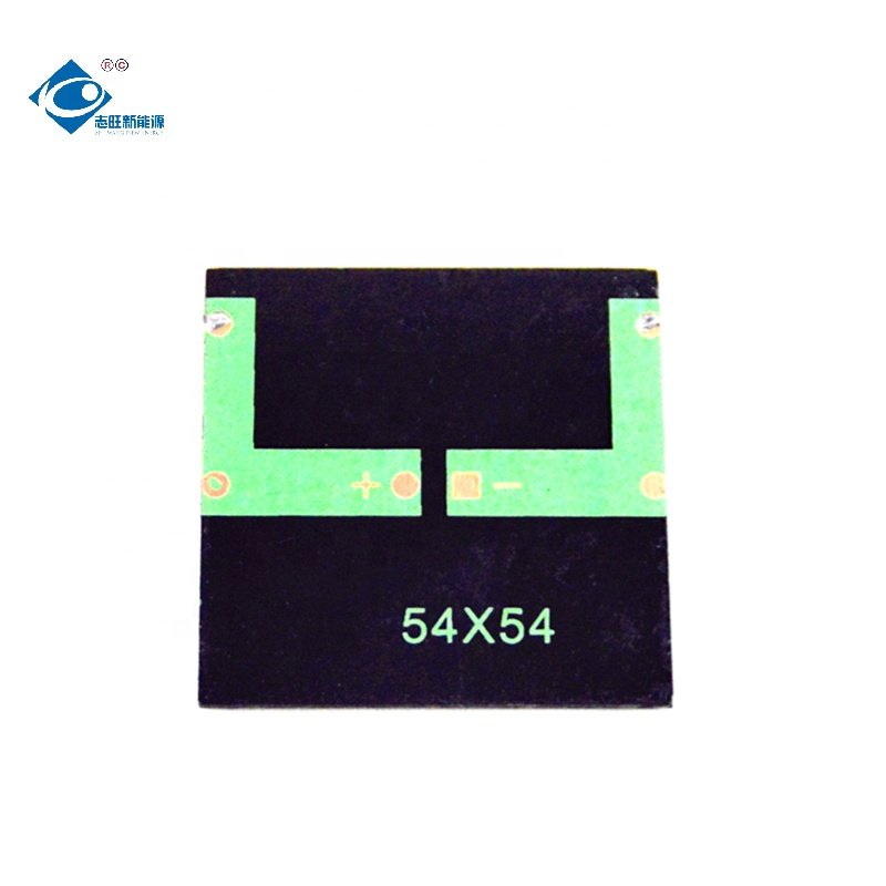 0.25W Customized Epoxy Resin Solar Panel ZW-5454-3.5V Lightweight Solar Panel Charger 3.5V Mini Epoxy Solar Panel