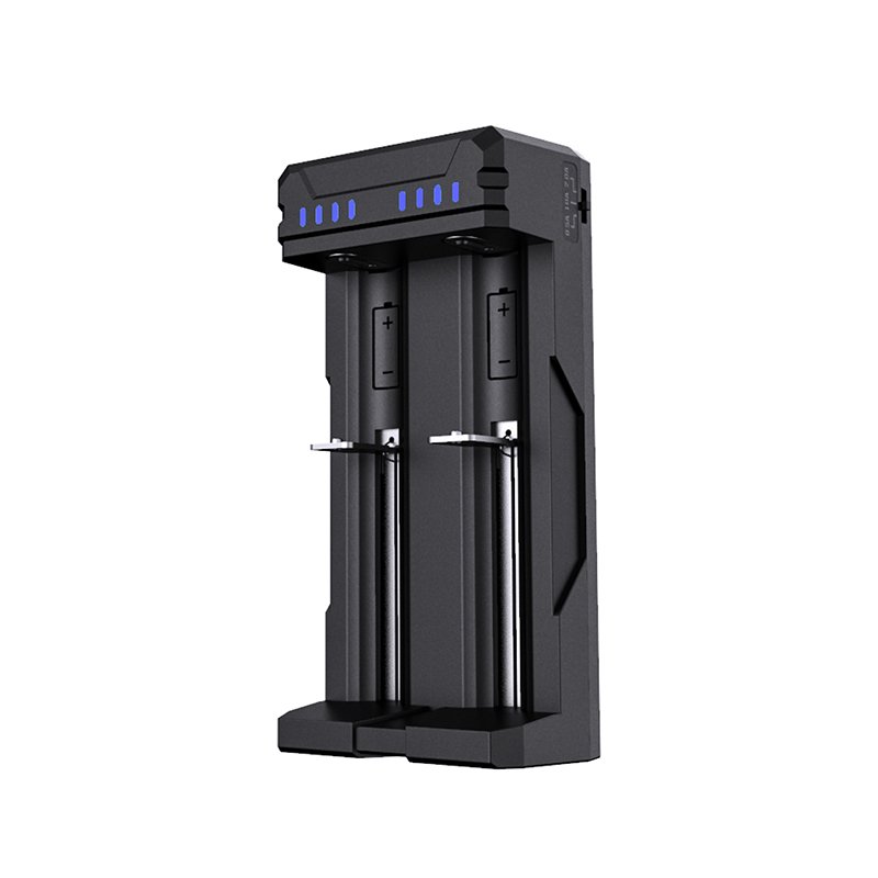 XTAR FC2 2A Fast Charger Type C Battery Charger for AA AAA 18650 16340 Ni-MH Li-ion Battery