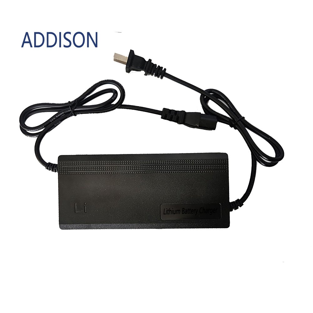 ADDISON 87.6V5A Lithium Battery Charger Of 24S 72V Lifepo4 Battery Charger Ac 220v 50/60Hz Lithium Charger