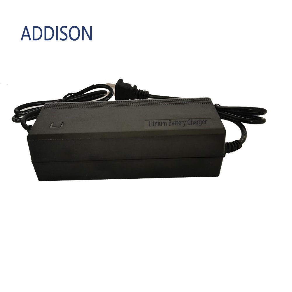 ADDISON 87.6V5A Lithium Battery Charger Of 24S 72V Lifepo4 Battery Charger Ac 220v 50/60Hz Lithium Charger