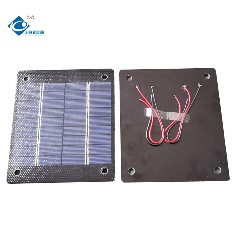 2.1W Poly Thin Film Solar Panel ZW-ETFE-136116 Portable PET Laminated Solar Panel 9V RV Camping Solar Panel Blanket