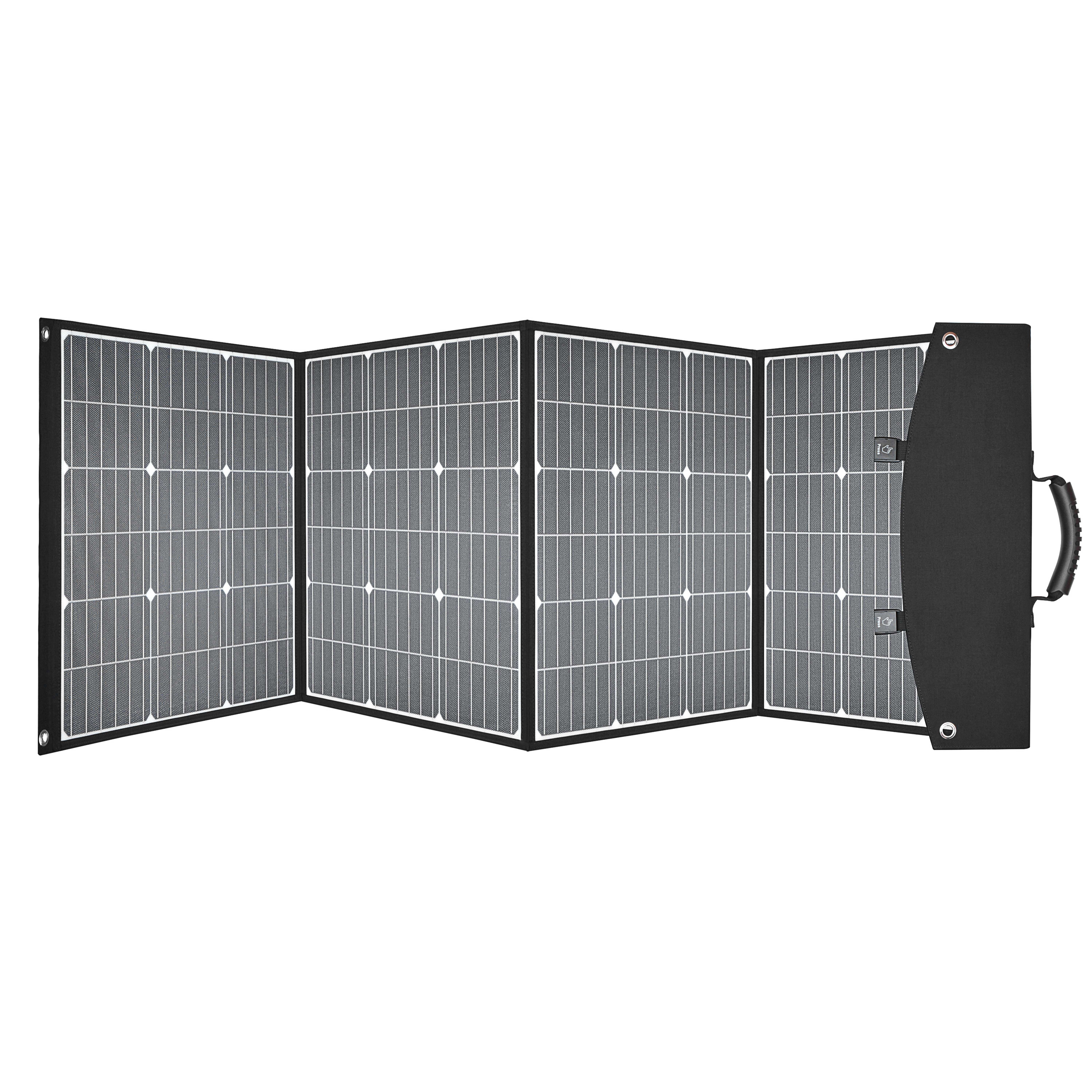 Installing Oem Waterproof Flexible Solar Panels Fast Charge Small Input High Transfer Folding Solar Panel For Storage Supply