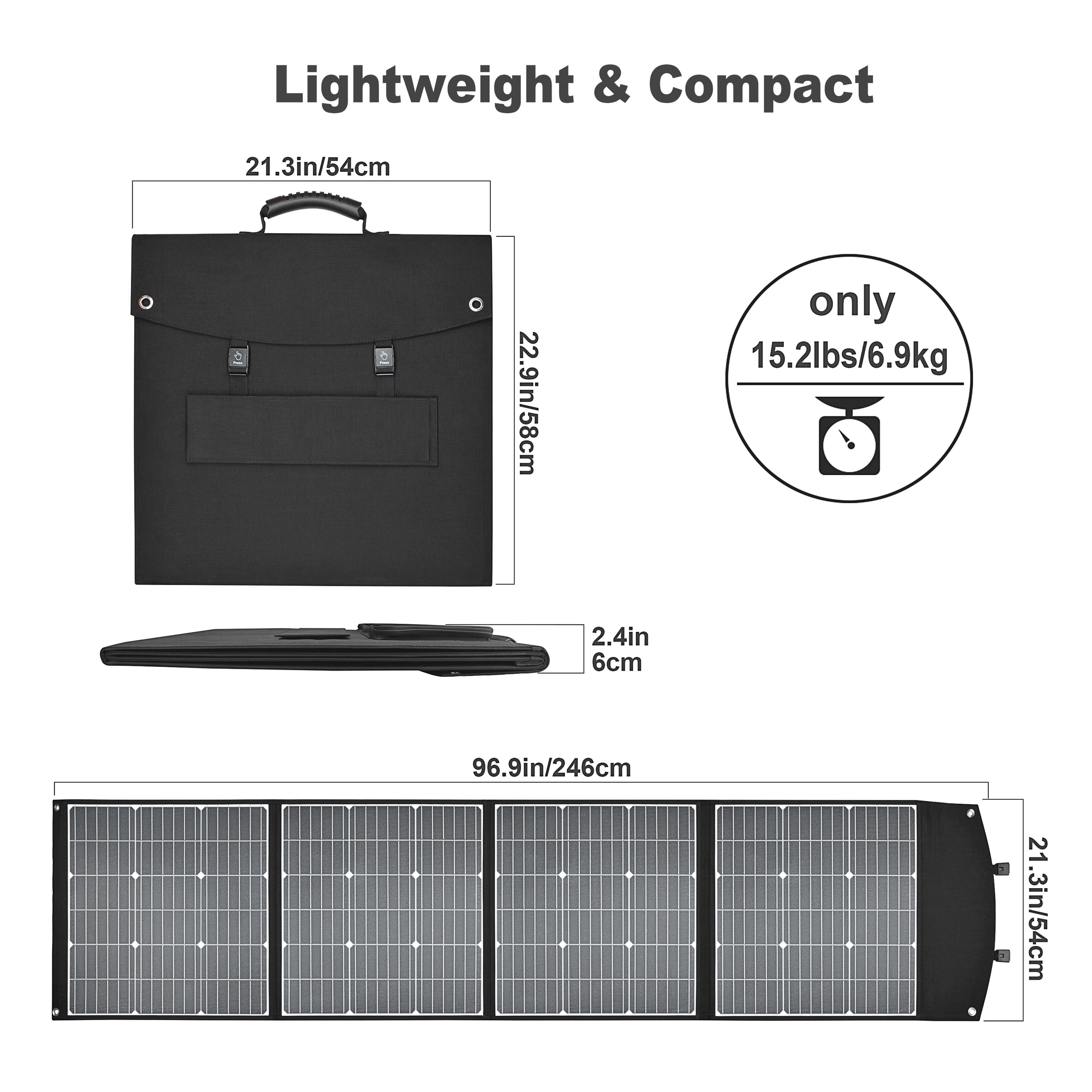 Installing Oem Waterproof Flexible Solar Panels Fast Charge Small Input High Transfer Folding Solar Panel For Storage Supply