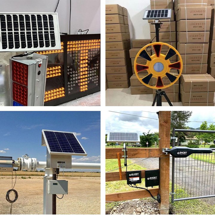 NUOJIN Customized 60W Polycrystalline Solar Photovoltaic Panel 50W Single Crystal 18V/6V Street Light Monitoring Charr 3.2-12V