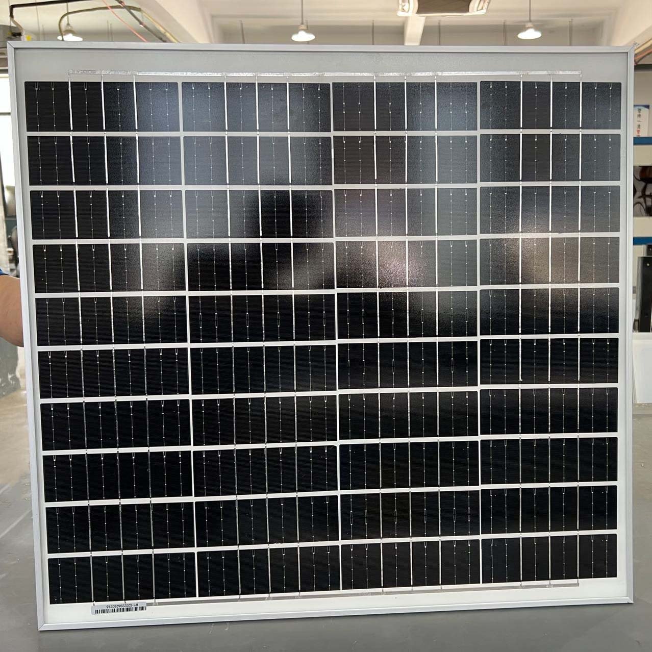 NUOJIN Customized 60W Polycrystalline Solar Photovoltaic Panel 50W Single Crystal 18V/6V Street Light Monitoring Charr 3.2-12V