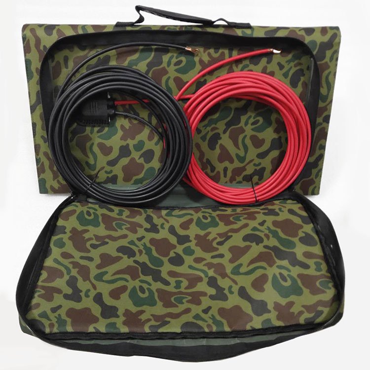 Waterproof Camouflage Color Fabric 150w 160w Sunpower Solar Foldable Panel
