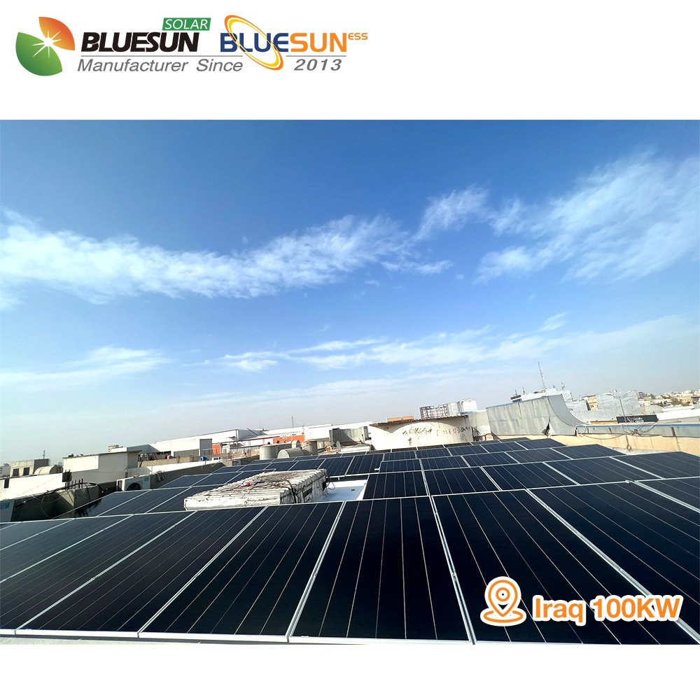 Bluesun Easy Installed solar Power Panel solar Pv Module 540w 550w 560w Home Use solar Panels Wholesale House
