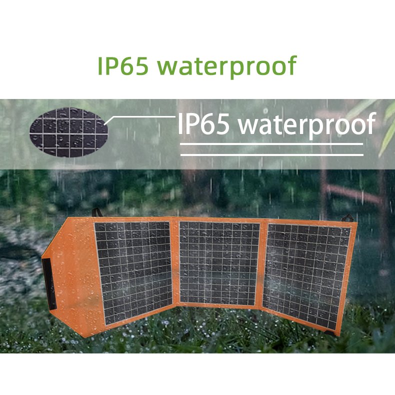 wholesale 5V 30W 60w 80w 100w 120w 30a cellphone volta usb c pd solar panel charger foldable solar charger for mobile phone