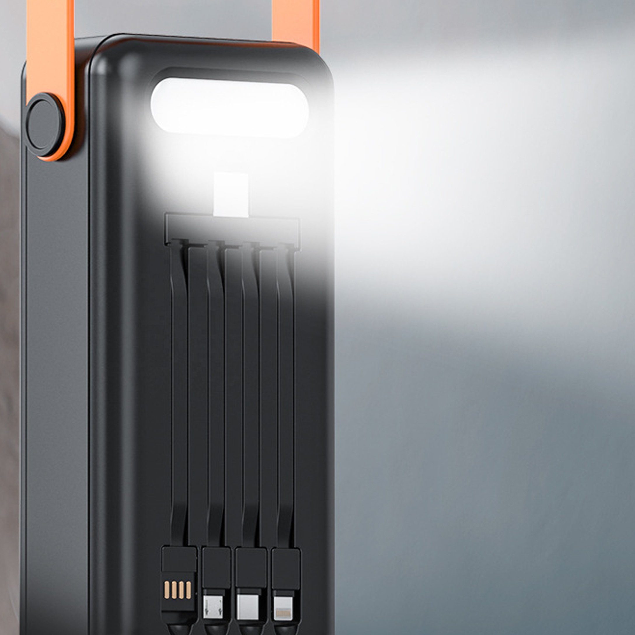 New Solar Charger Outdoor Traveling Super Large Capacity Portable Solar Power Bank 200000mAh
