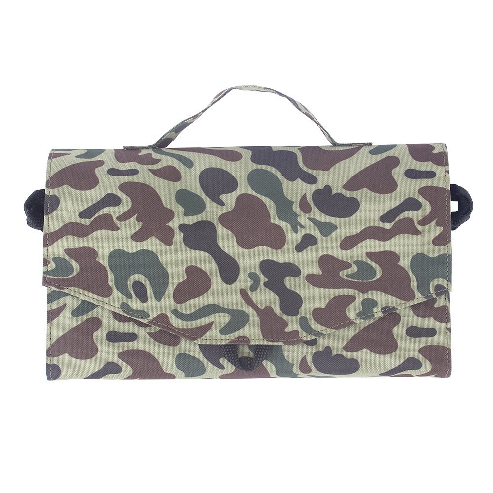 Custom Outdoor Cheap Carry Case 20W Camouflage Portable Solar Panel Foldable Solar Charger