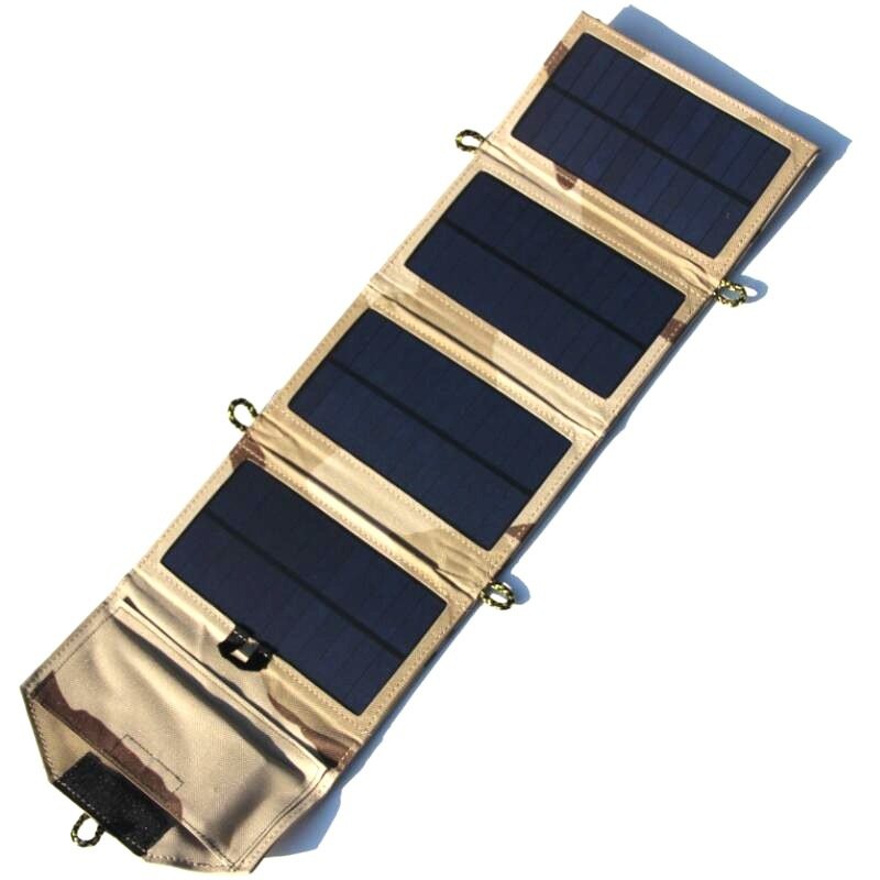 Custom Outdoor Cheap Carry Case 20W Camouflage Portable Solar Panel Foldable Solar Charger