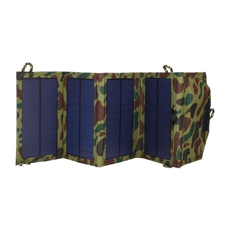Custom Outdoor Cheap Carry Case 20W Camouflage Portable Solar Panel Foldable Solar Charger