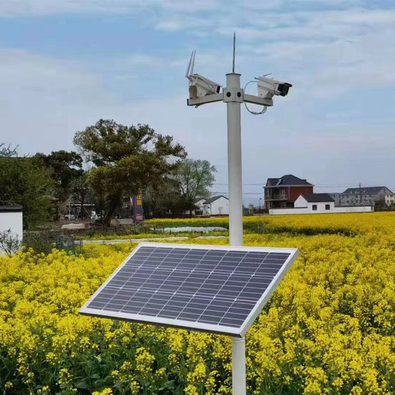 solar energy system 100w 200w 12v solar panel set 20 pwm solar charger controller for cctv camera