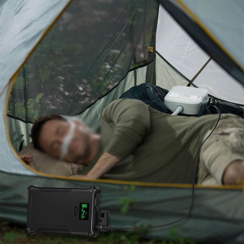40000mah 12V CPAP Battery Bank Laptop Powerbank Fasting Charging Outdoor Camping IP66 50000mah Solar Panel Charhing Power Bank