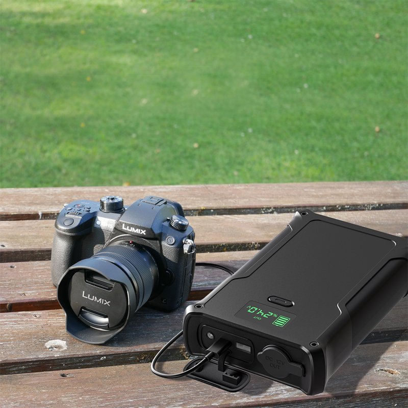 40000mah 12V CPAP Battery Bank Laptop Powerbank Fasting Charging Outdoor Camping IP66 50000mah Solar Panel Charhing Power Bank