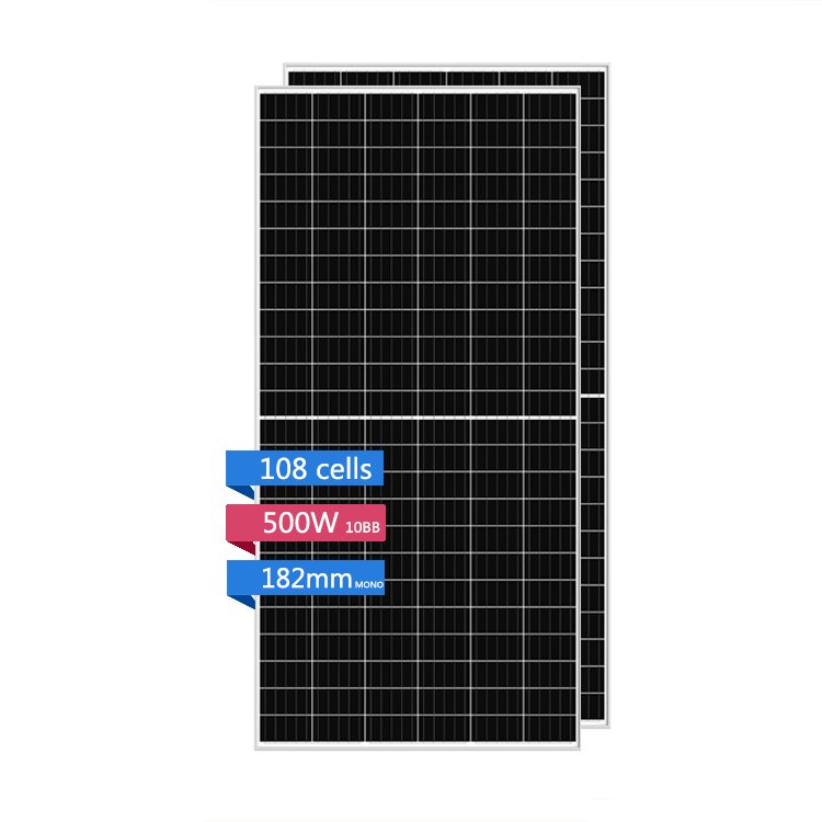 Solar Panel 500 Watt 10BB 11BB 12BB 530W 535W 540W 545W 550W Mono 48V 700w 500w Solar Panels