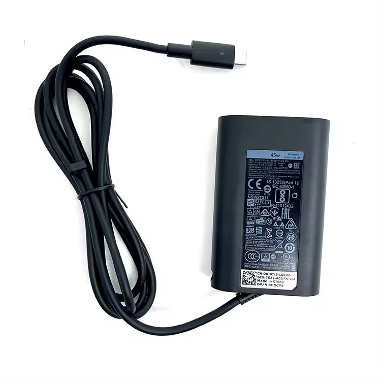 Type-C 45w 20v 2.25a usb c laptop charger For Dell latitude dell inspiron Universal Ac dc Power Adapter power supply connectors