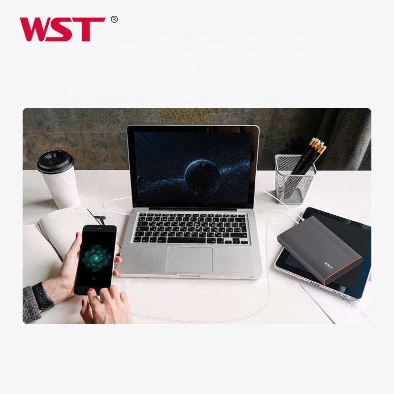 WST 50000mah Power Bank Fast Charging PD 60W Oversized Power Bank High Capacity Laptop Power Station for Laptop