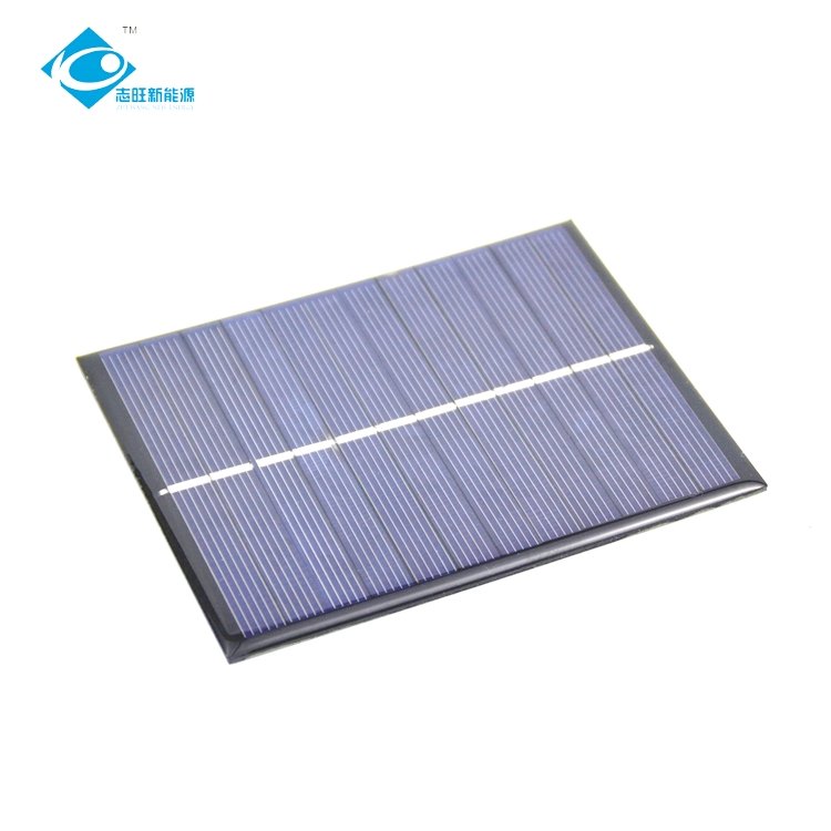 1.5W Lightweight Epoxy Adhesive Solar Panel ZW-84112 Outdoor Waterproof Solar Panel Charger 6V Customized Mini Solar Panels