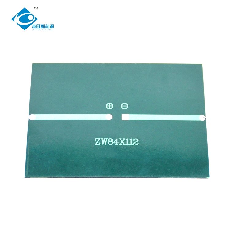 1.5W Lightweight Epoxy Adhesive Solar Panel ZW-84112 Outdoor Waterproof Solar Panel Charger 6V Customized Mini Solar Panels