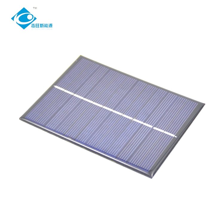 1.5W Lightweight Epoxy Adhesive Solar Panel ZW-84112 Outdoor Waterproof Solar Panel Charger 6V Customized Mini Solar Panels