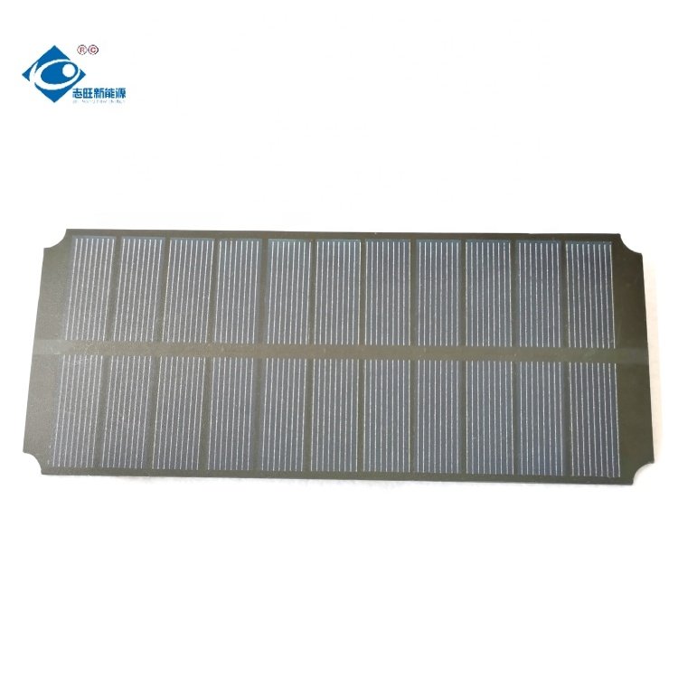 5.5V Customizable Solar Photovoltaic Panels 1.65W Portable Solar Panel Charger ZW-16167-PET Photovoltaic Portable Solar Panel