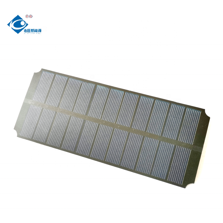 5.5V Customizable Solar Photovoltaic Panels 1.65W Portable Solar Panel Charger ZW-16167-PET Photovoltaic Portable Solar Panel