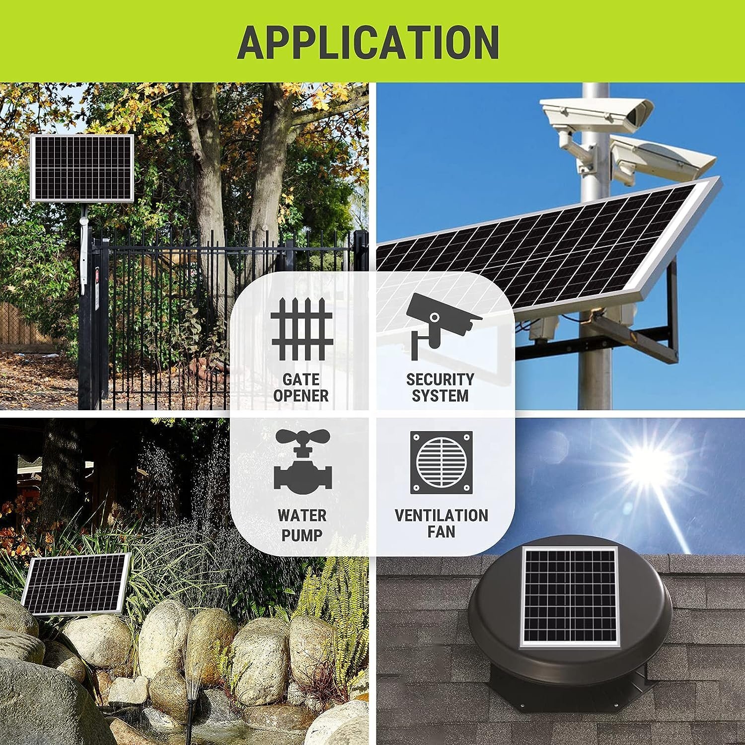 Factory Direct Sale High Efficiency Rigid Small 25W 18V Monorystalline Silicon Cells Glass Off-grid 12V DIY Solar Panels 20W 30W