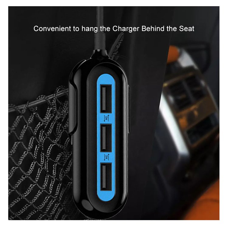 Hot Selling Mobile Accessories 2a phone charger car charger 3.0 with 5 USB Ports