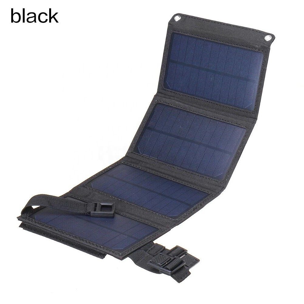 20W Foldable Portable Solar Blanket Small Solar Charging For Mobile Phone Folding Solar Panel With USB Mini