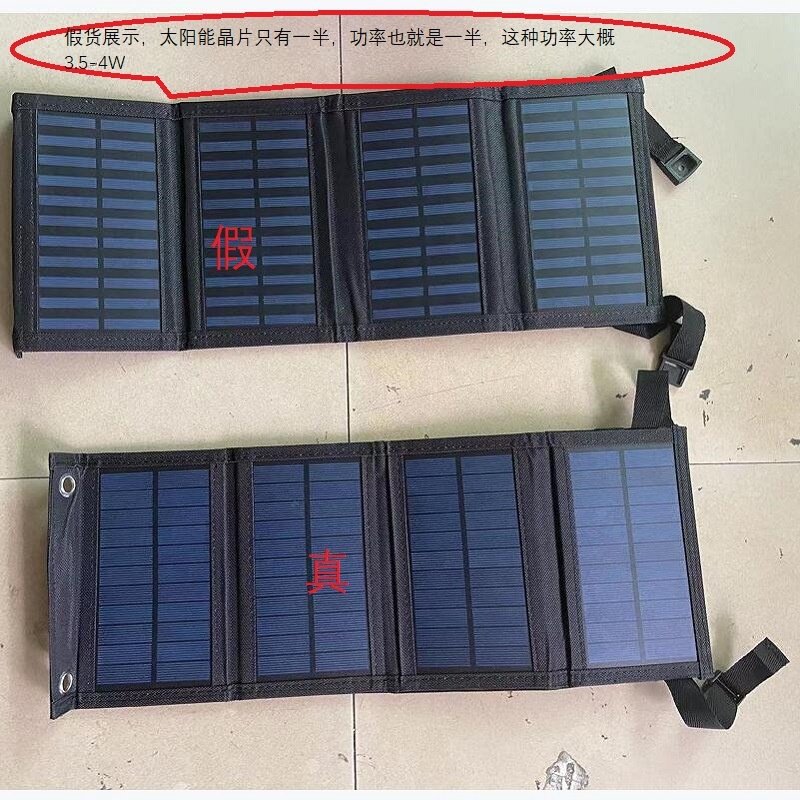20W Foldable Portable Solar Blanket Small Solar Charging For Mobile Phone Folding Solar Panel With USB Mini