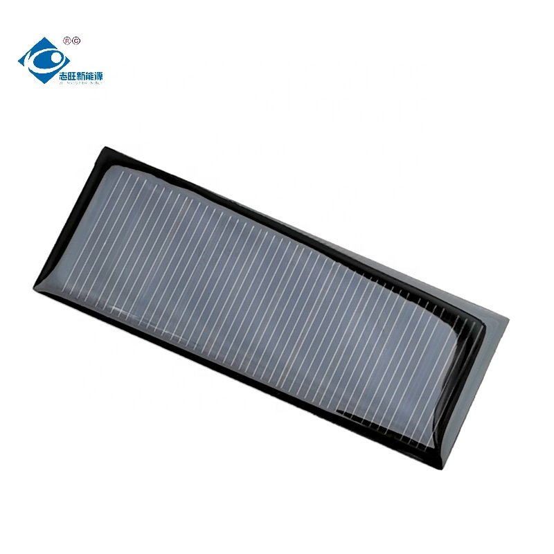 5V Camping Epoxy Resin Solar Panel ZW-8030-M Portable Solar Panel Charger 84mA Customized Epoxy Adhesive Solar Panel 0.4W